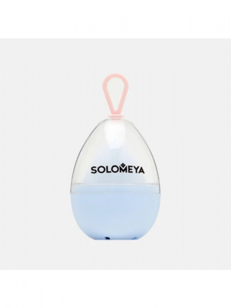 Косметический спонж для макияжа, меняющий цвет Blue-pink Solomeya Color Changing blending sponge Blue-pink